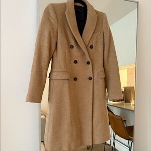 Zara coat - XS camel colored